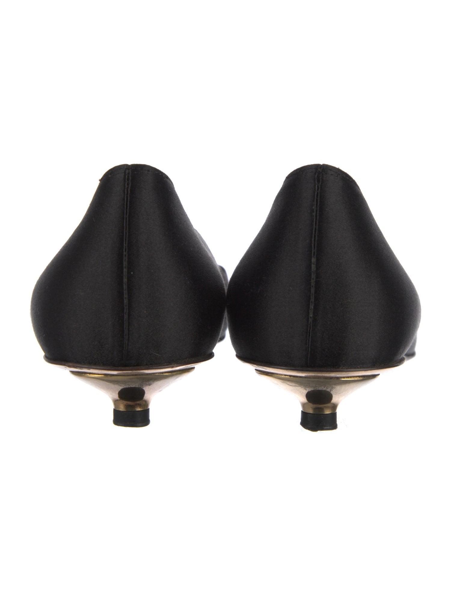 Christian Lacroix Satin Pumps