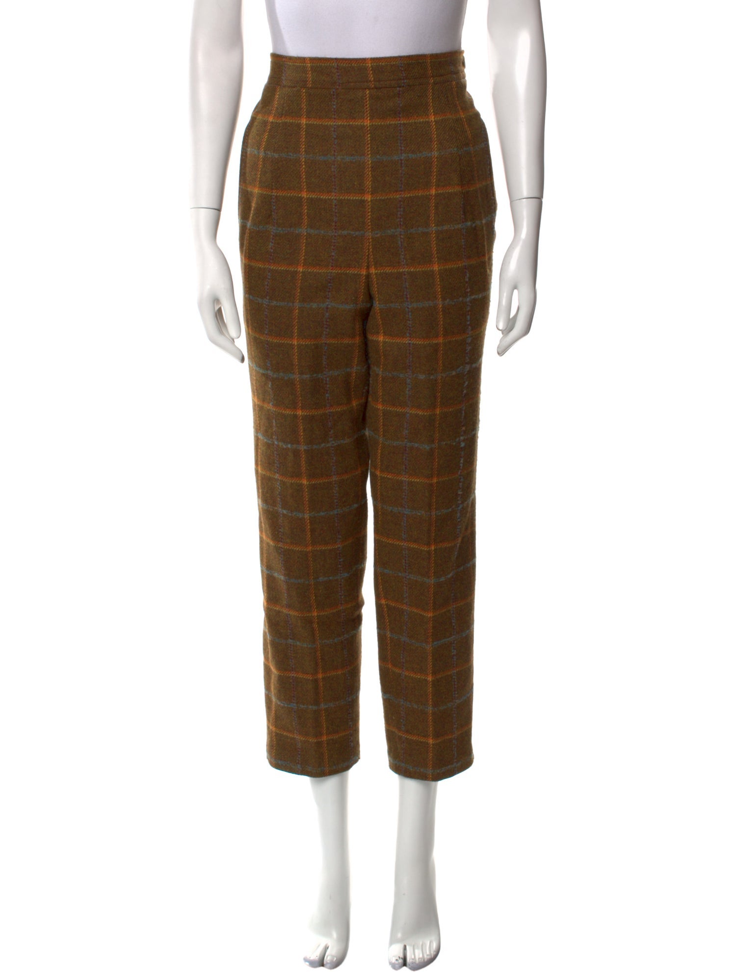 Christian Lacroix Wool Straight Leg Pants