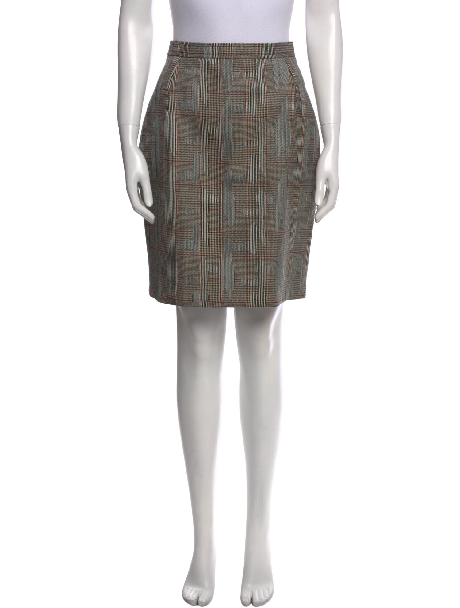 Christian Lacroix Vintage Knee-Length Skirt