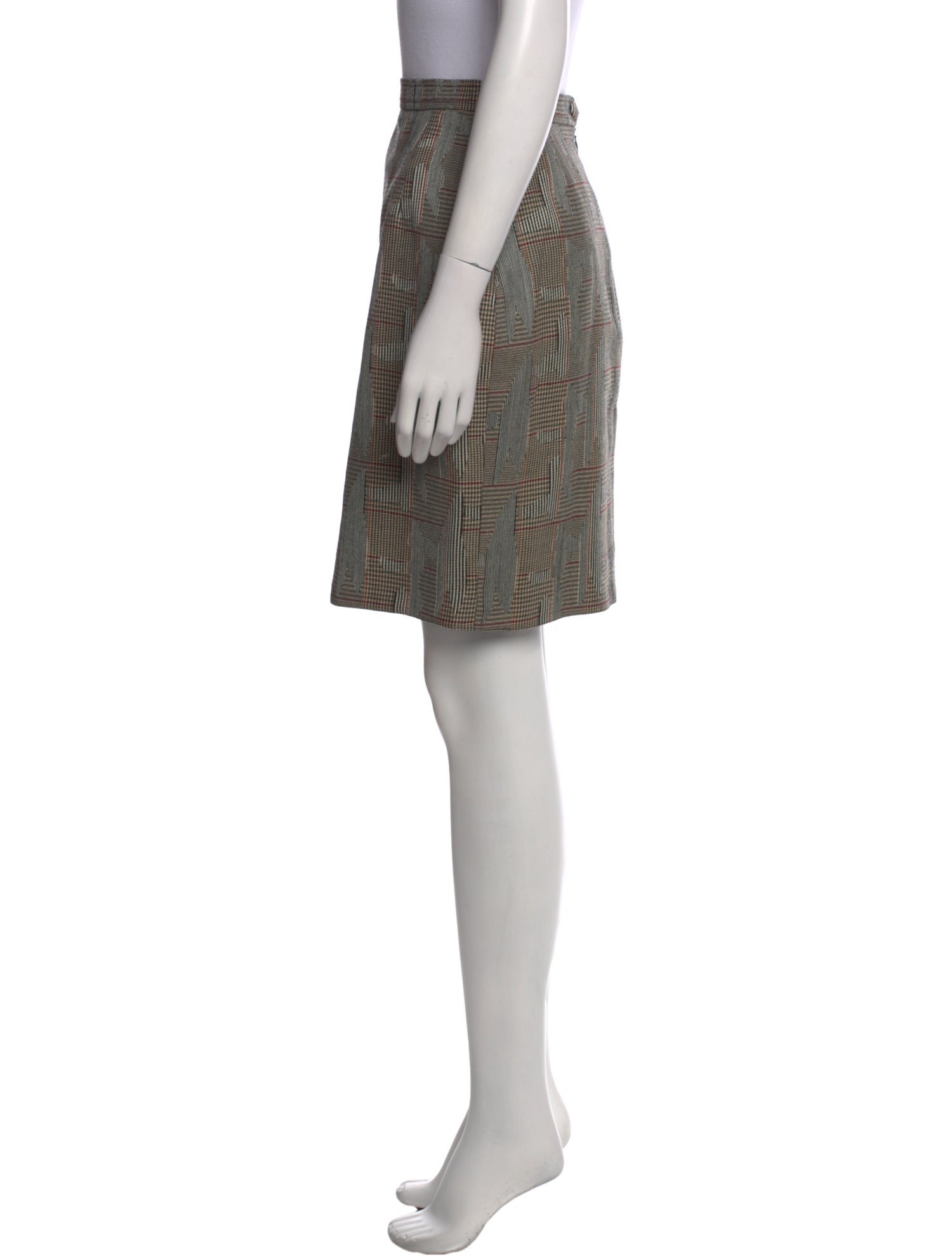 Christian Lacroix Vintage Knee-Length Skirt