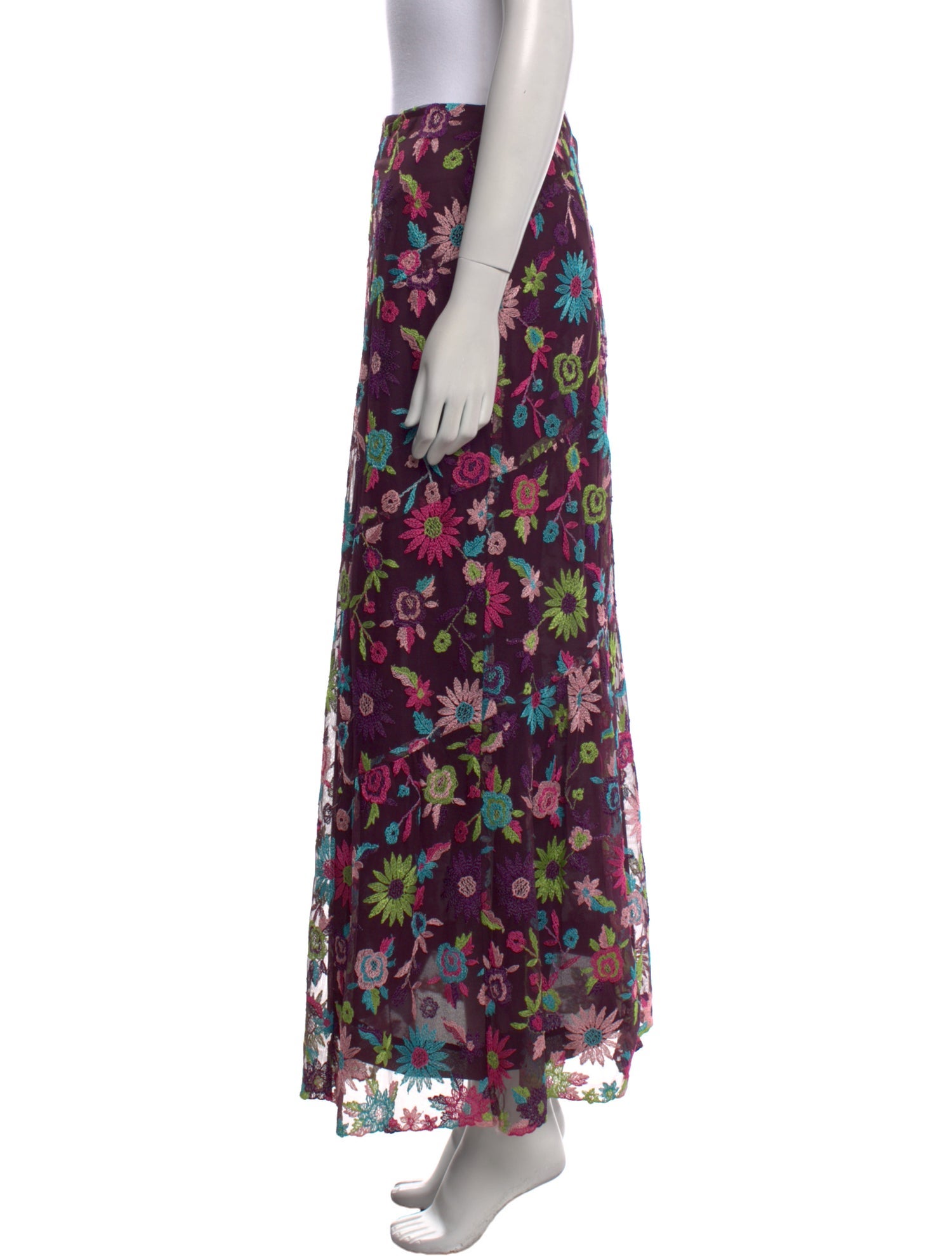 Bazar de Christian Lacroix Vintage Midi Length Skirt