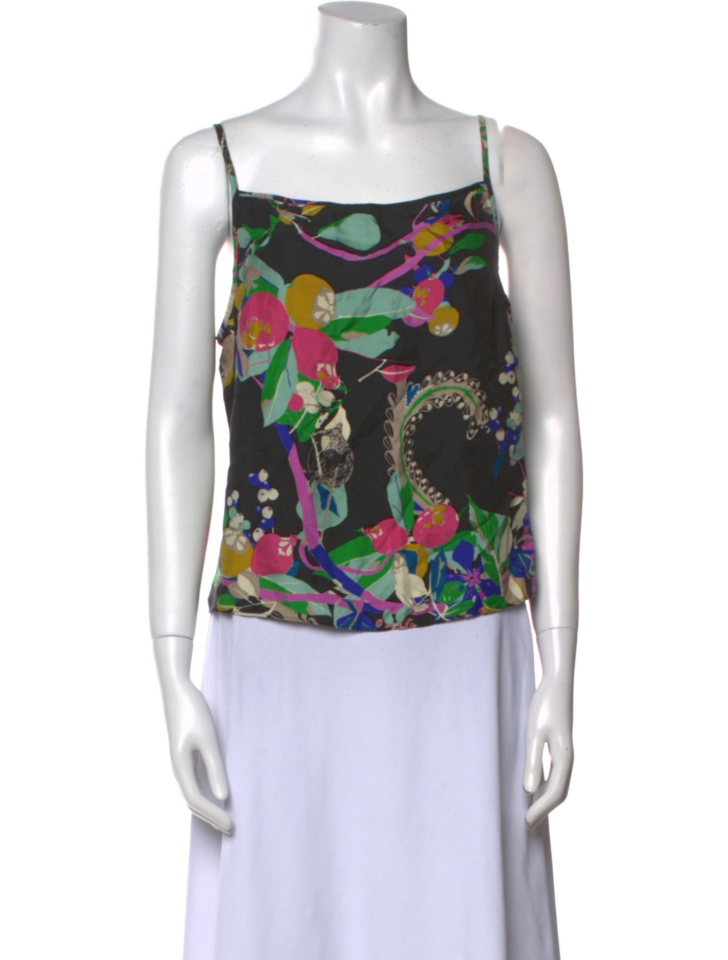 Christian Lacroix Bazar Silk Top