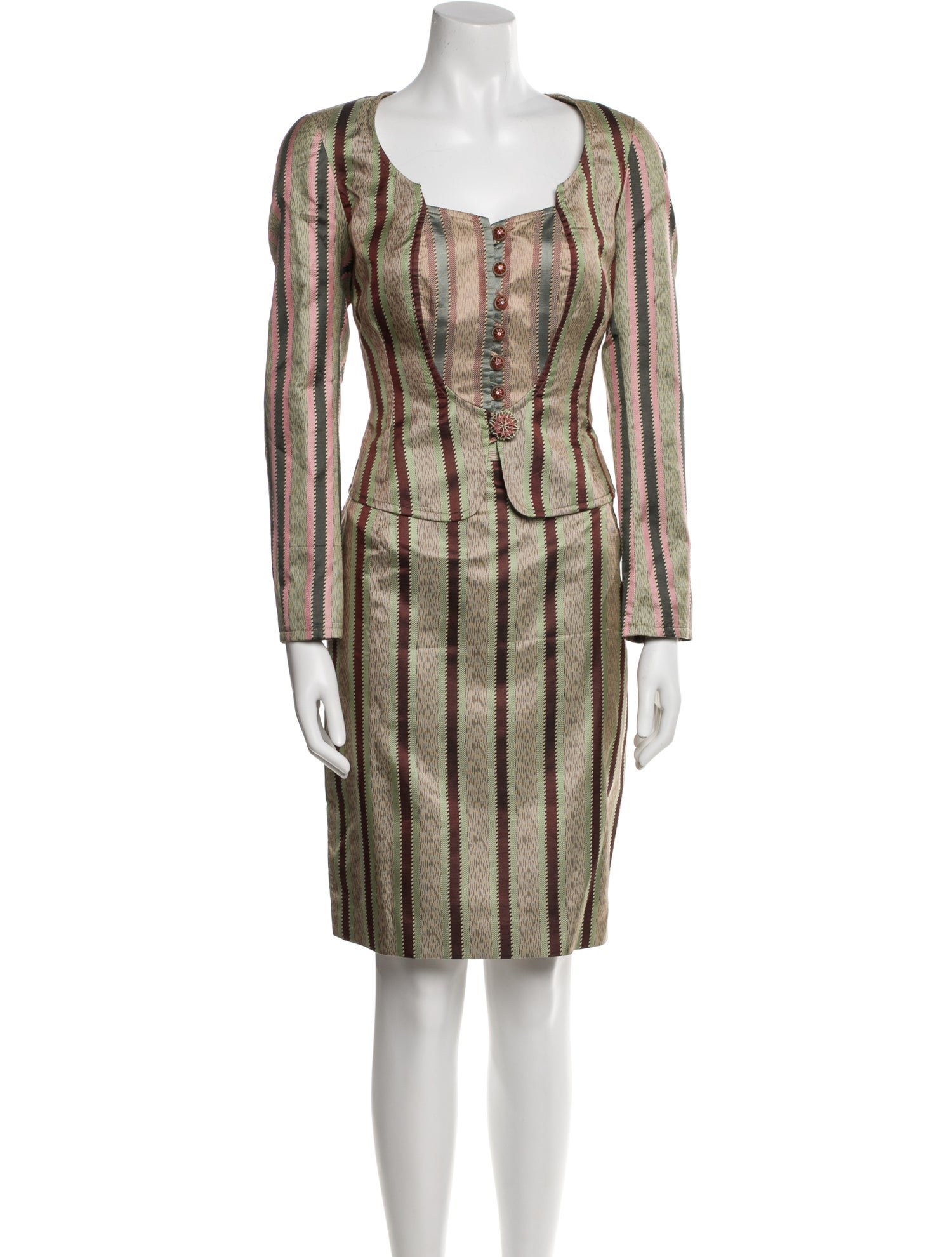 Christian Lacroix Vintage 1997 Skirt Set