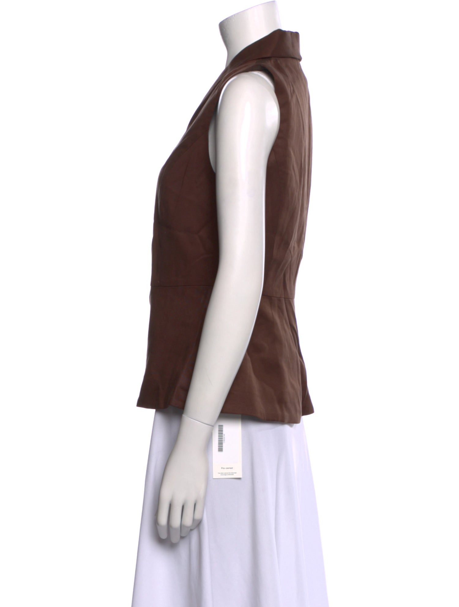 Christian Lacroix V-Neck Sleeveless Top