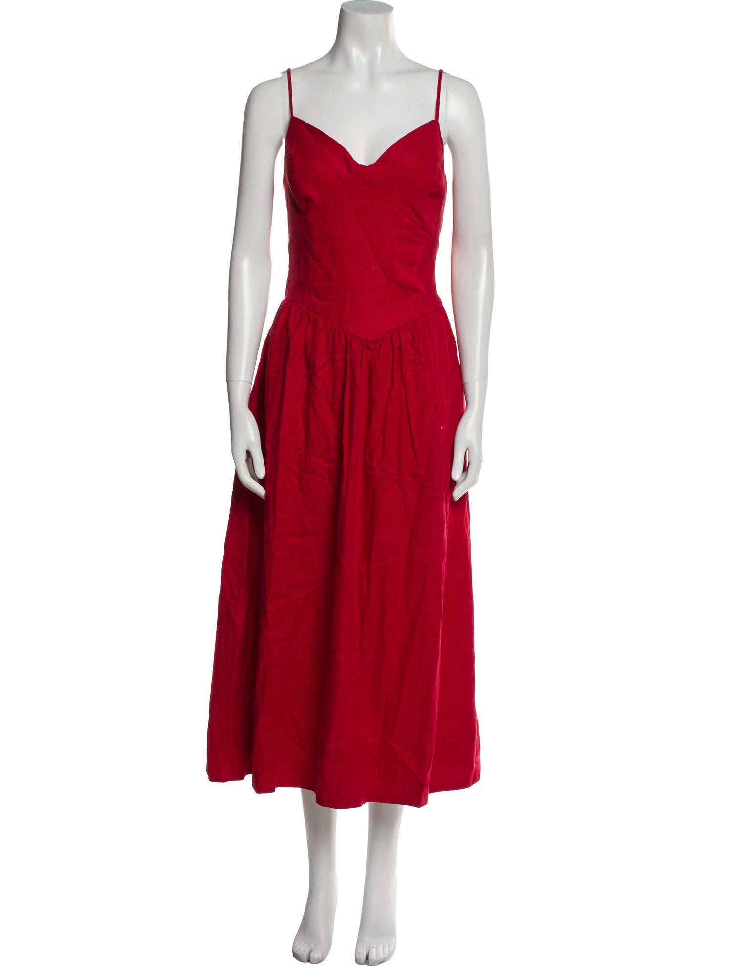 Christian Lacroix V-Neck Long Dress