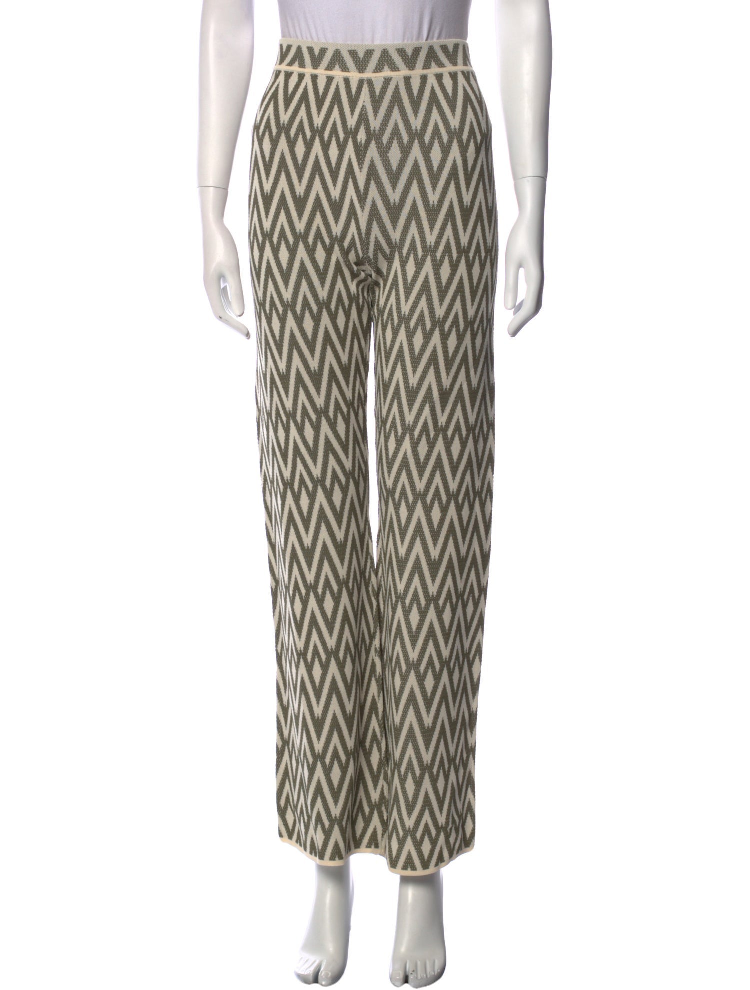 Christian Lacroix Printed Wide Leg Pants w/ Tags