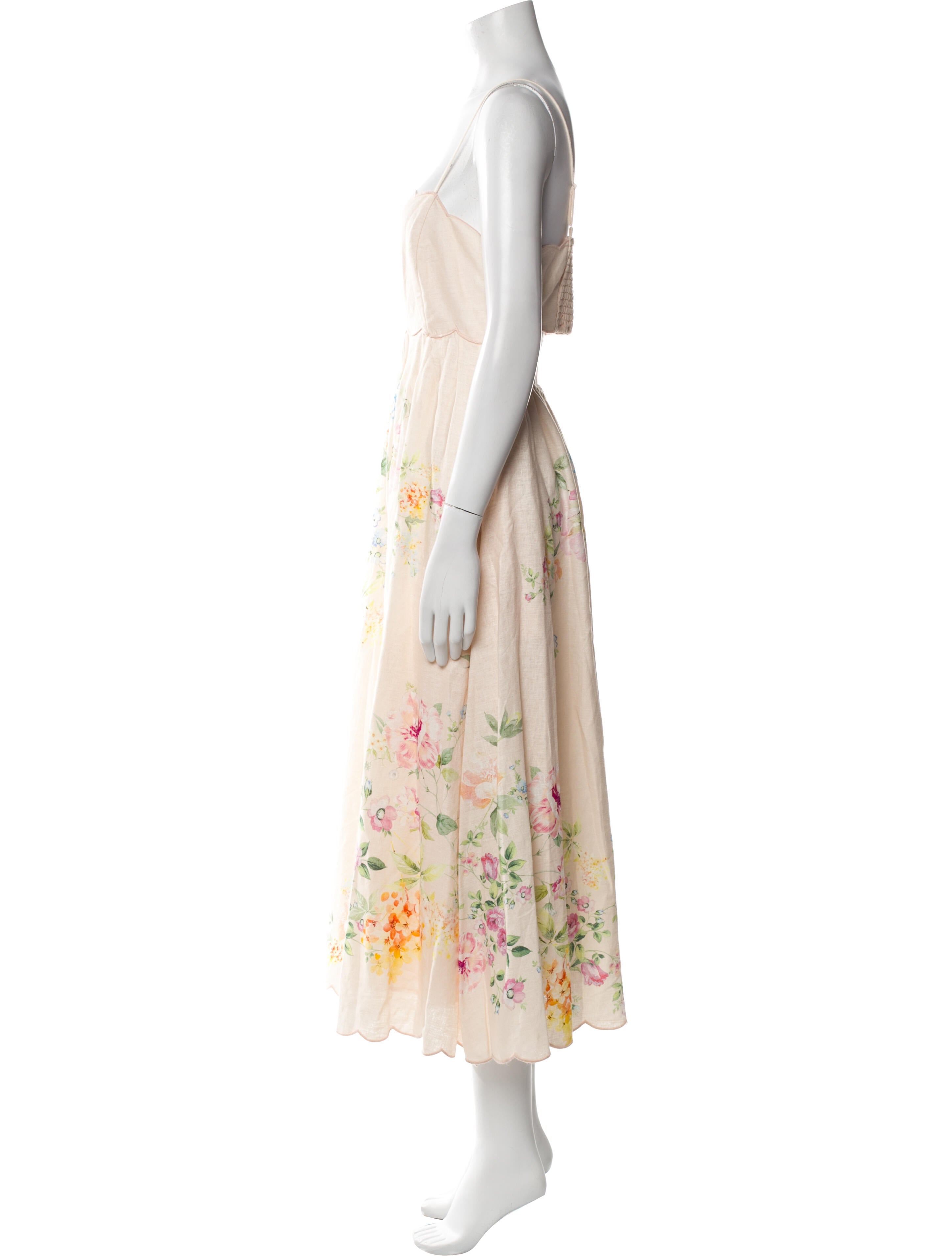 Christian Lacroix Linen Long Dress w/ Tags
