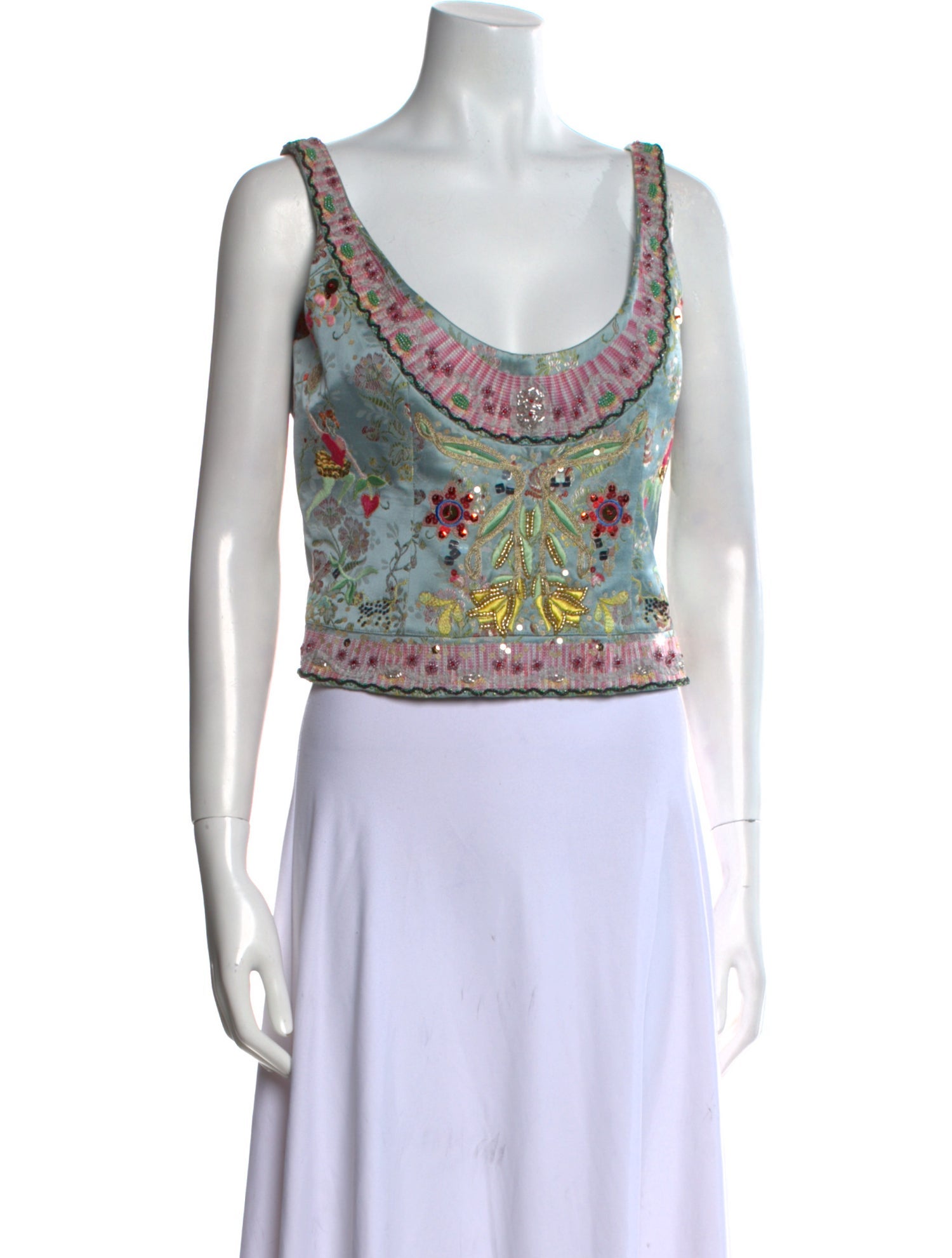 Christian Lacroix Vintage 2000's Crop Top