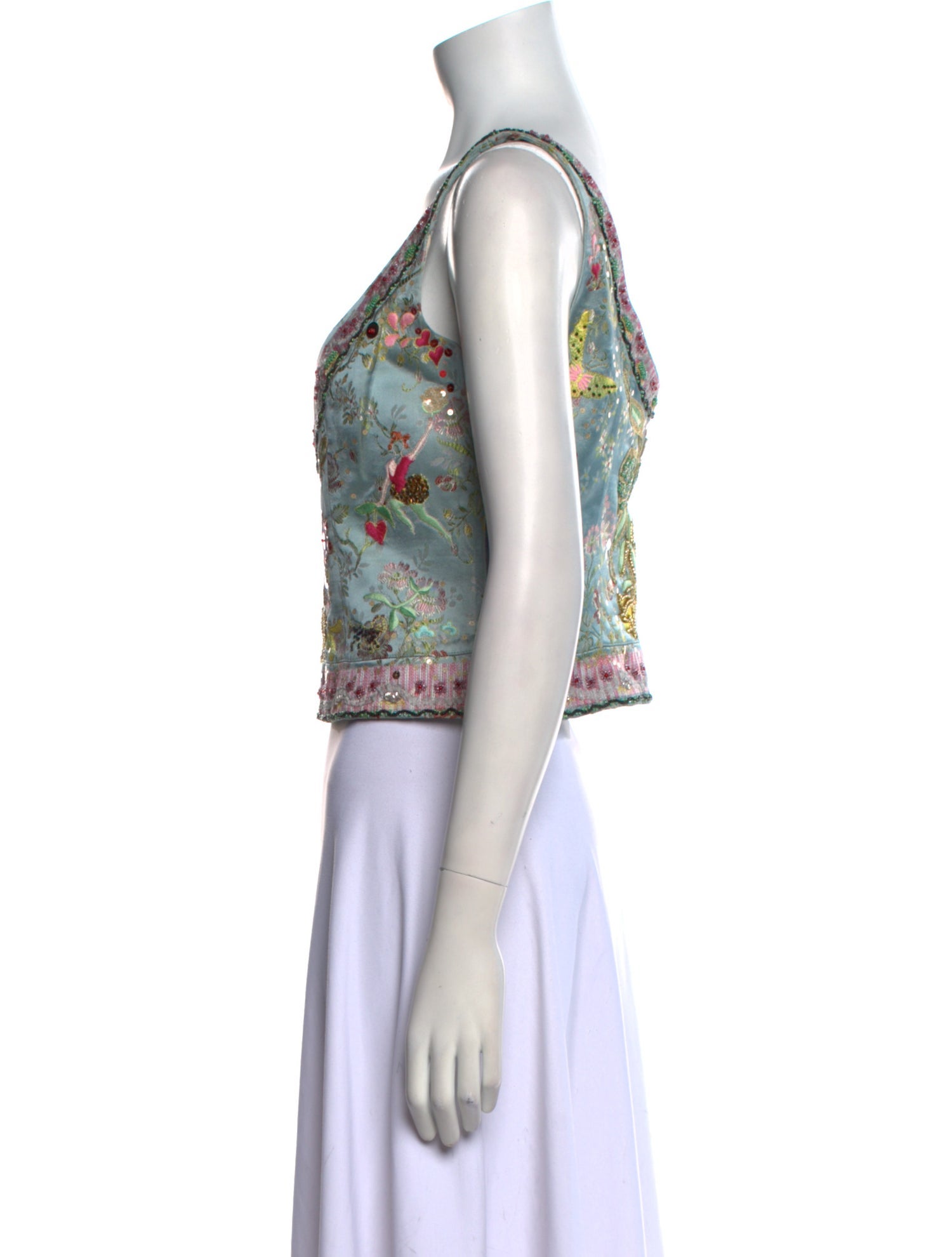 Christian Lacroix Vintage 2000's Crop Top