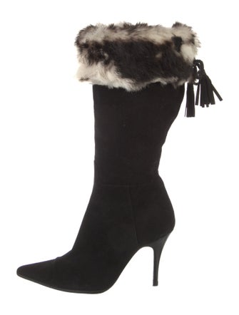 Christian Lacroix Suede Boots