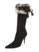Christian Lacroix Suede Boots
