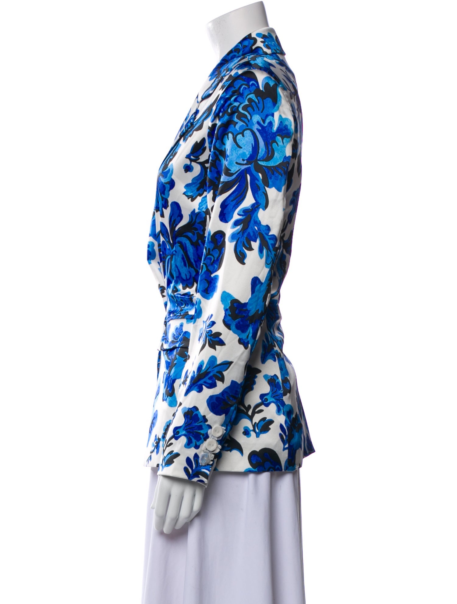 Christian Lacroix Floral Print Blazer