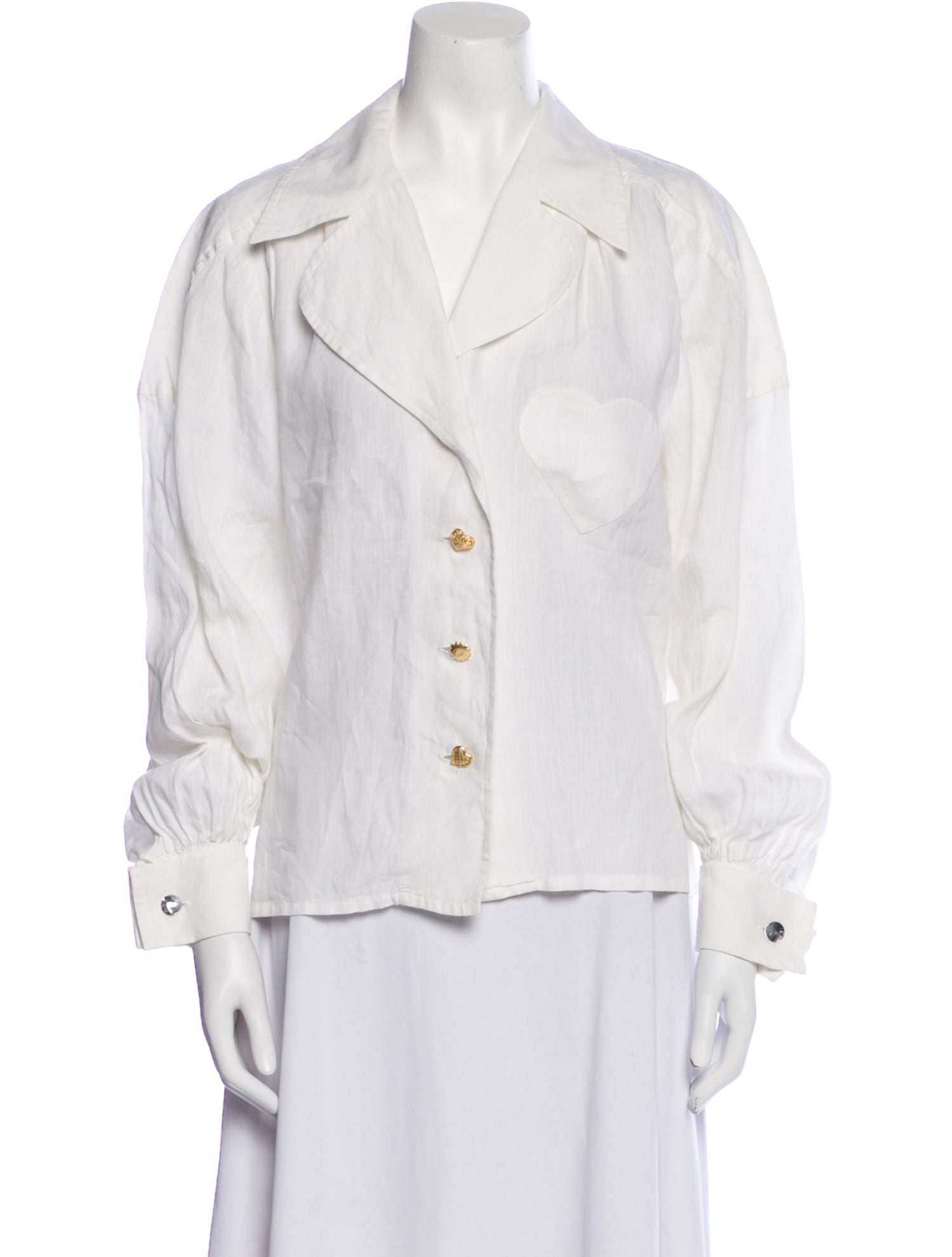 Christian Lacroix Vintage 1994 Button-Up Top