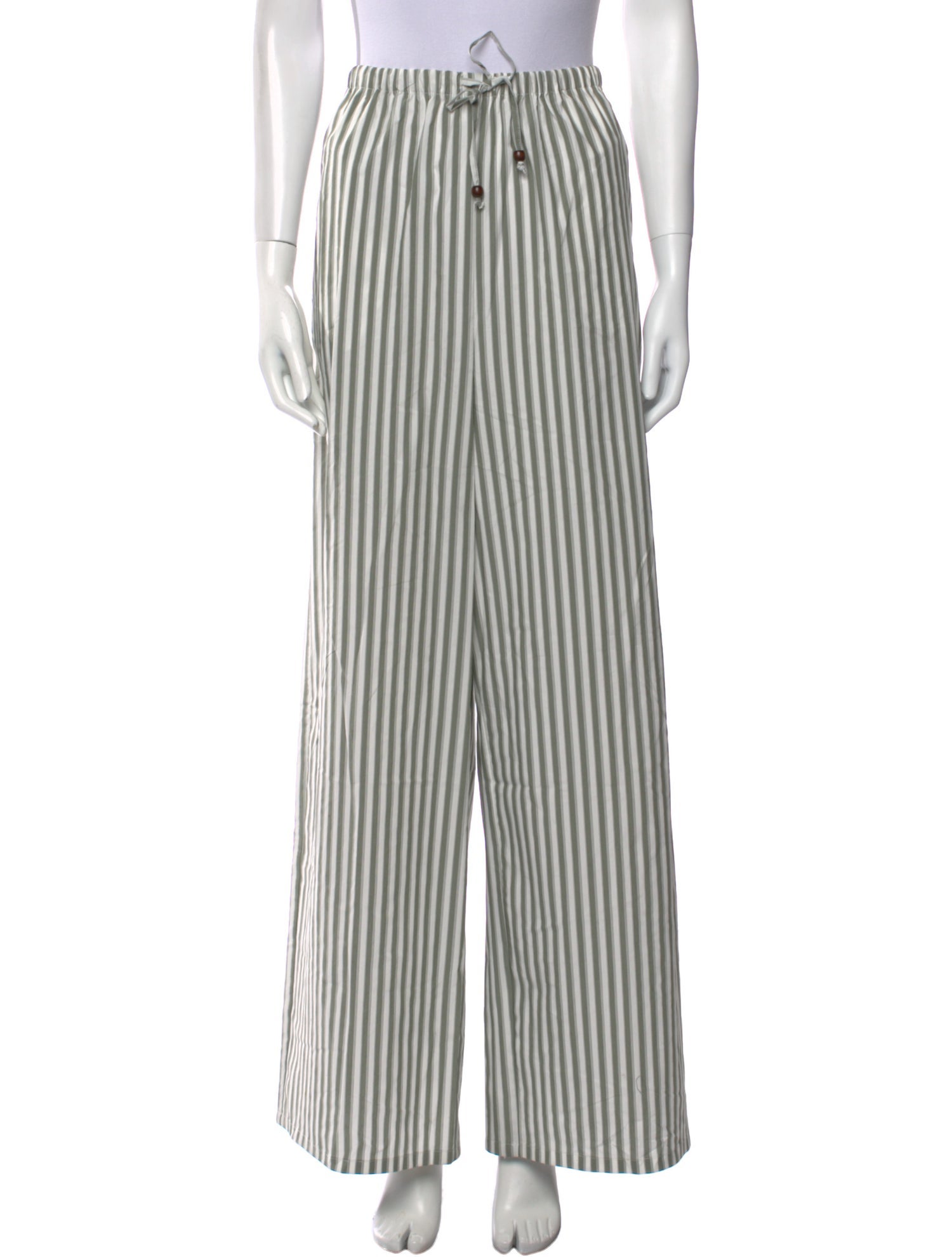 Christian Lacroix Striped Wide Leg Pants