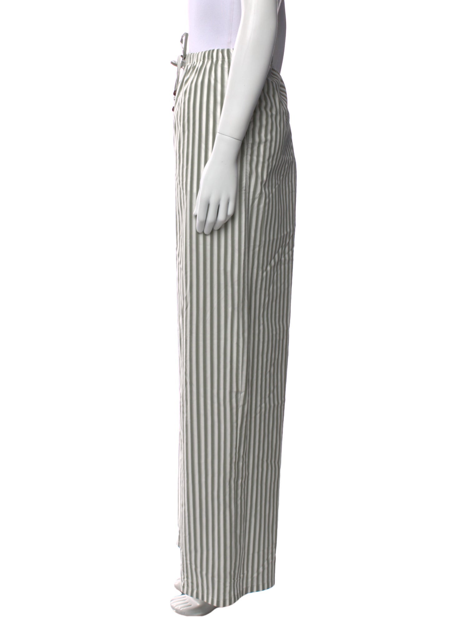 Christian Lacroix Striped Wide Leg Pants