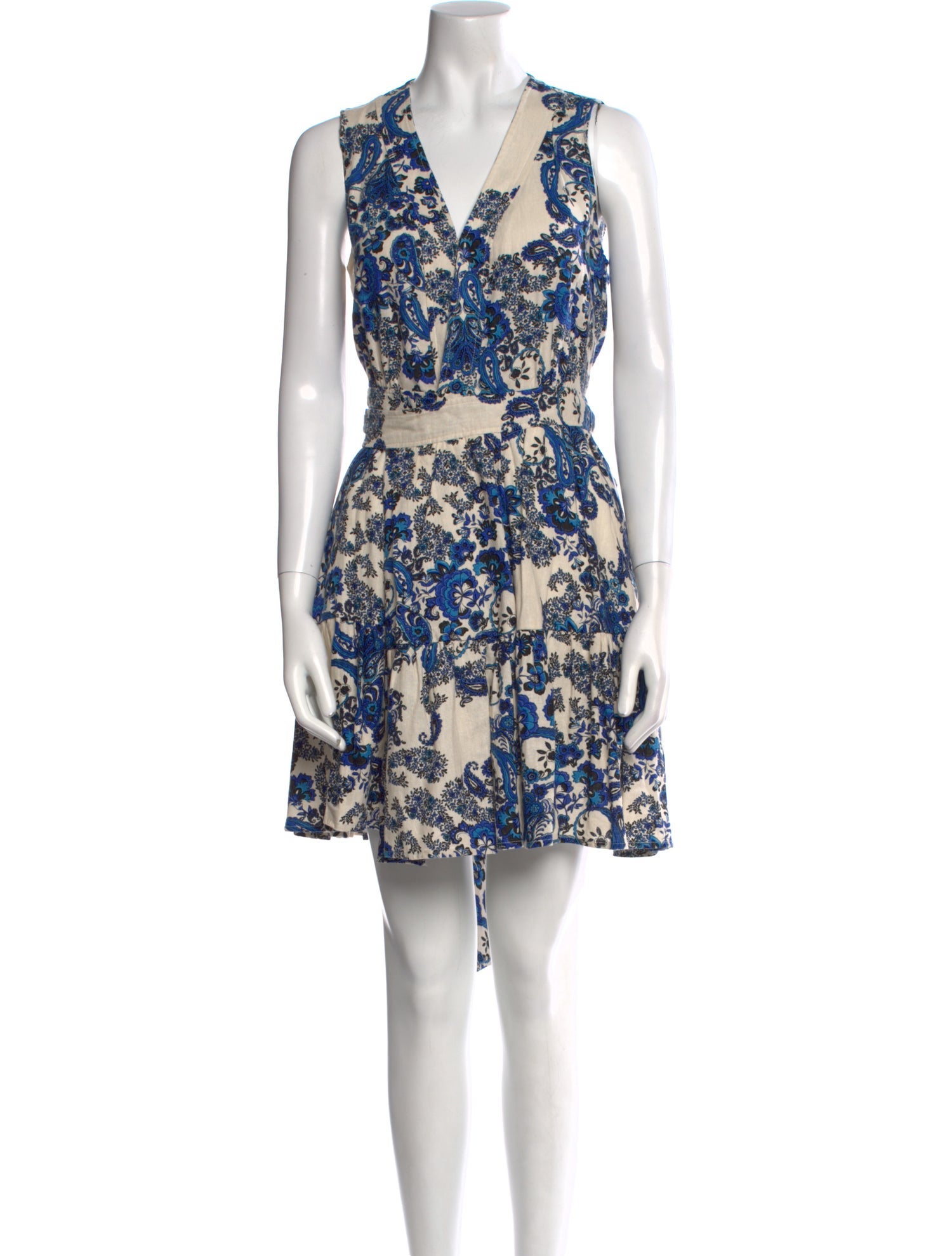 Christian Lacroix Floral Print Mini Dress