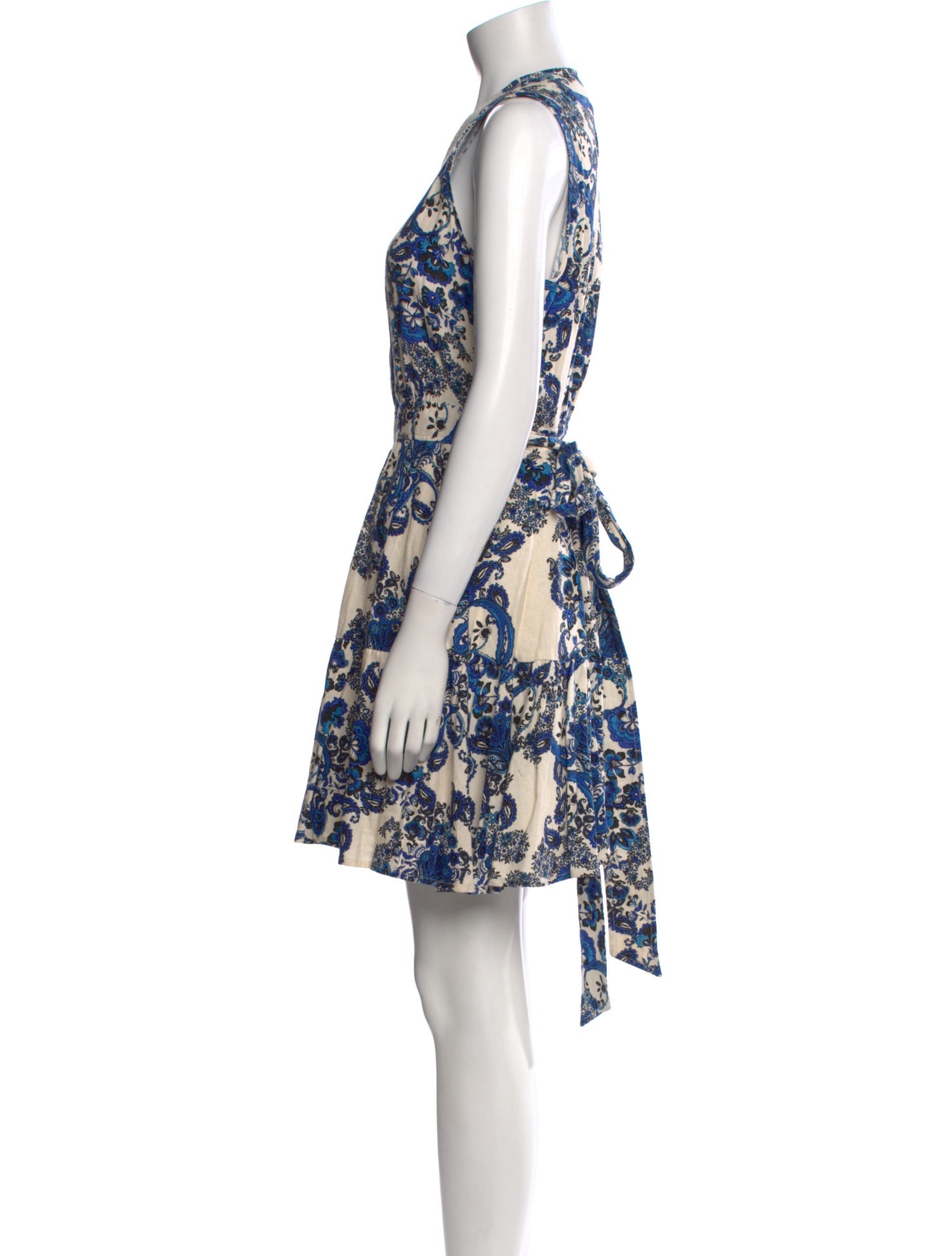 Christian Lacroix Floral Print Mini Dress