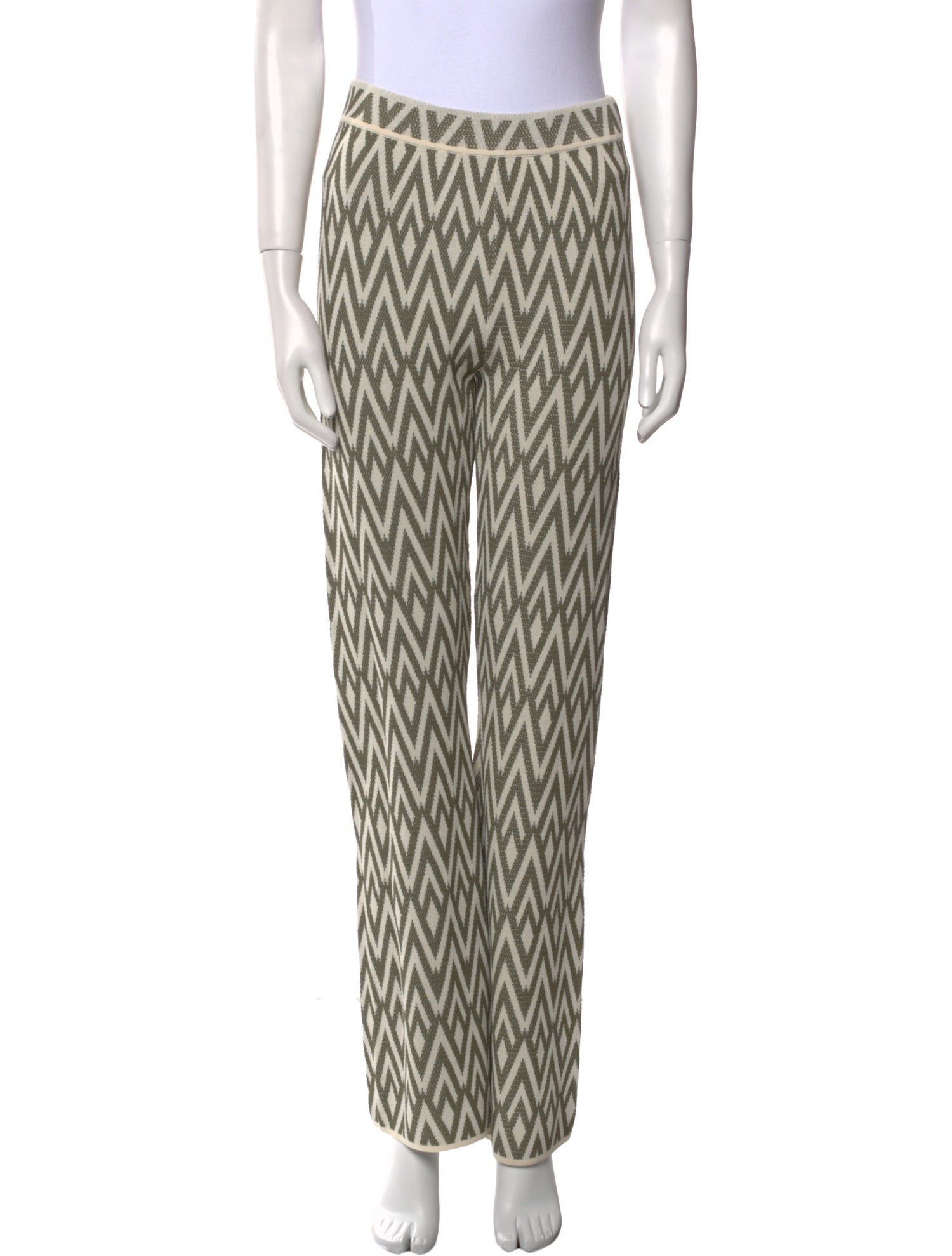 Christian Lacroix Striped Straight Leg Pants w/ Tags