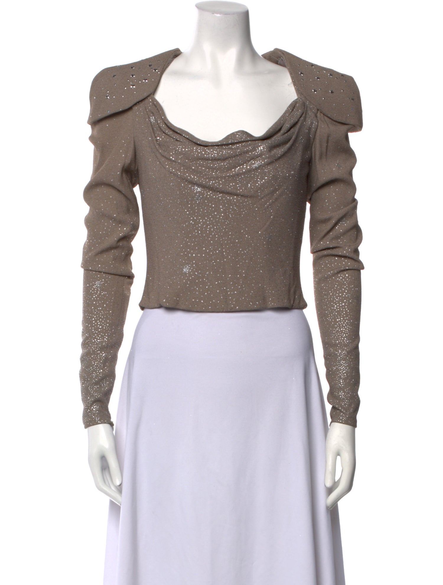 Christian Lacroix Vintage Late 1980's - Early 1990's Crop Top