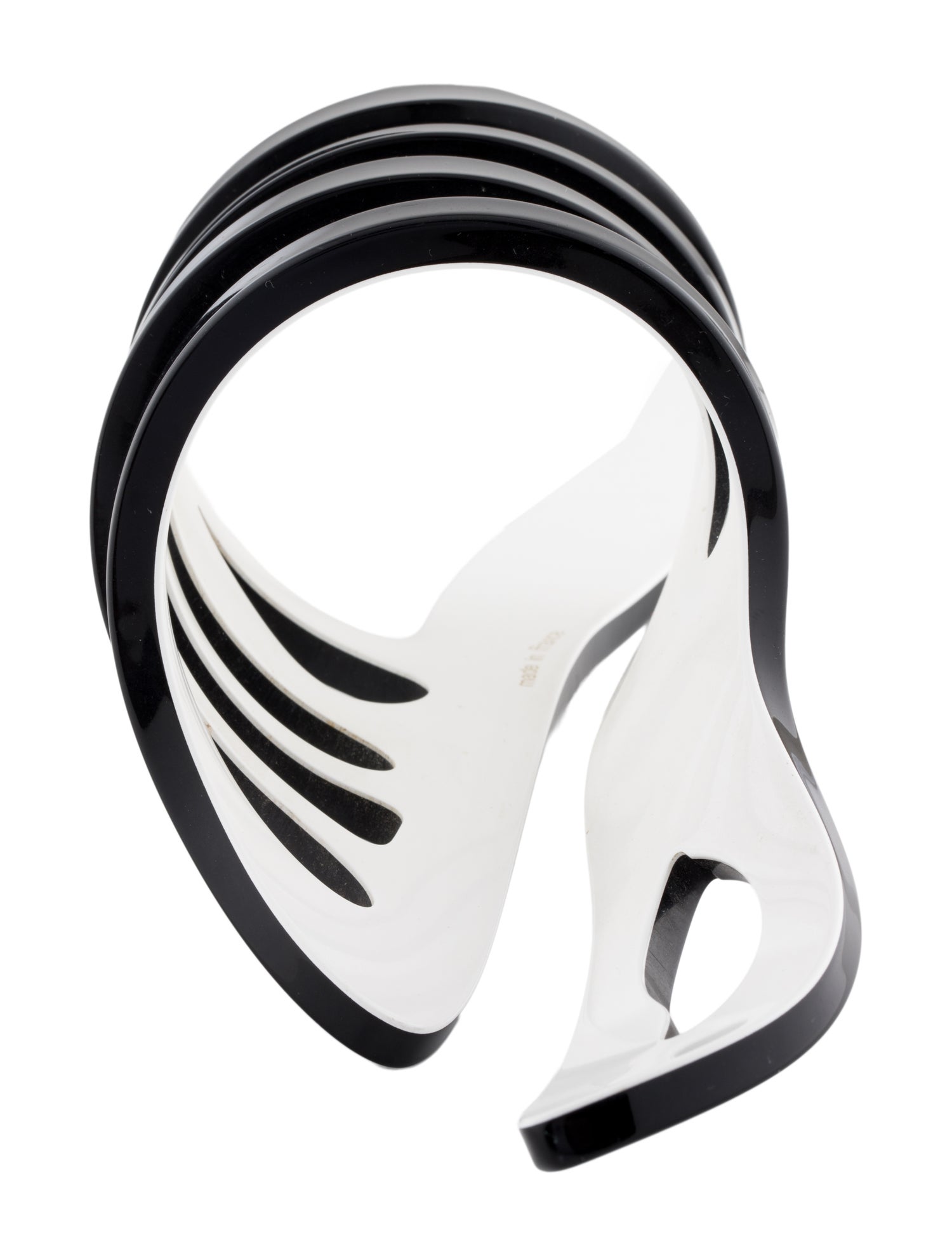 Christian Lacroix Vintage Resin Cuff Bracelet