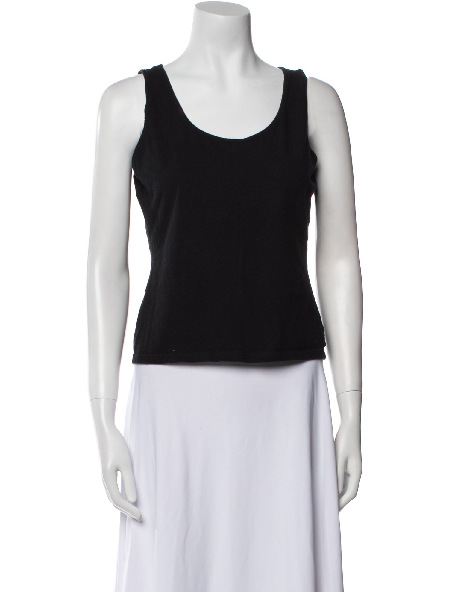 Christian Lacroix Scoop Neck Sleeveless Top
