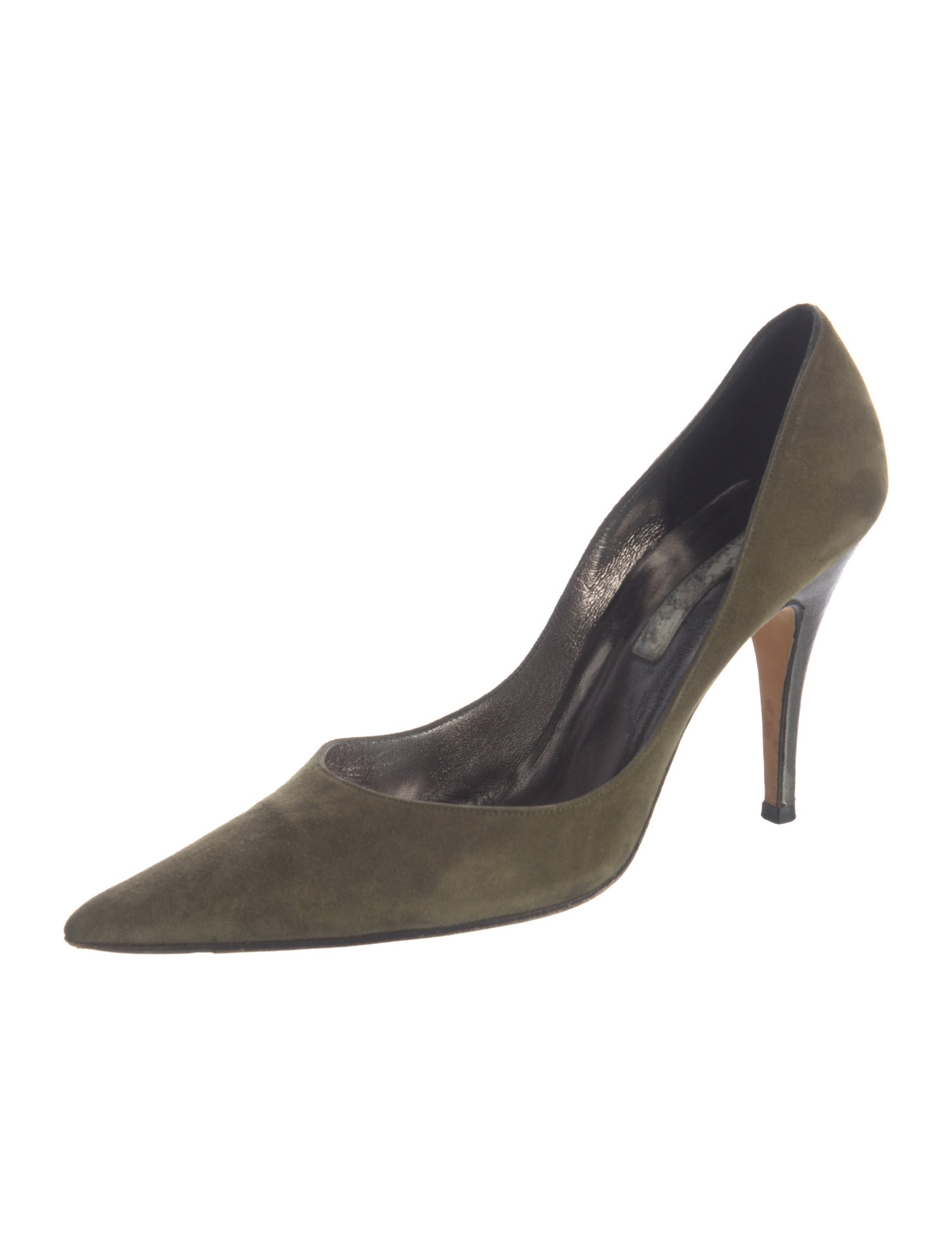 Christian Lacroix Suede Pumps