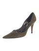 Christian Lacroix Suede Pumps