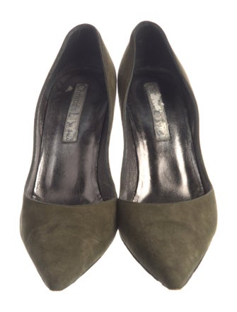 Christian Lacroix Suede Pumps