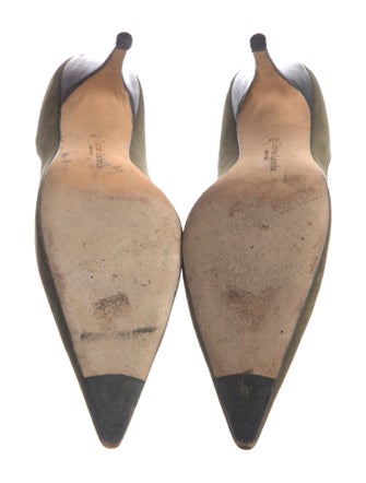 Christian Lacroix Suede Pumps