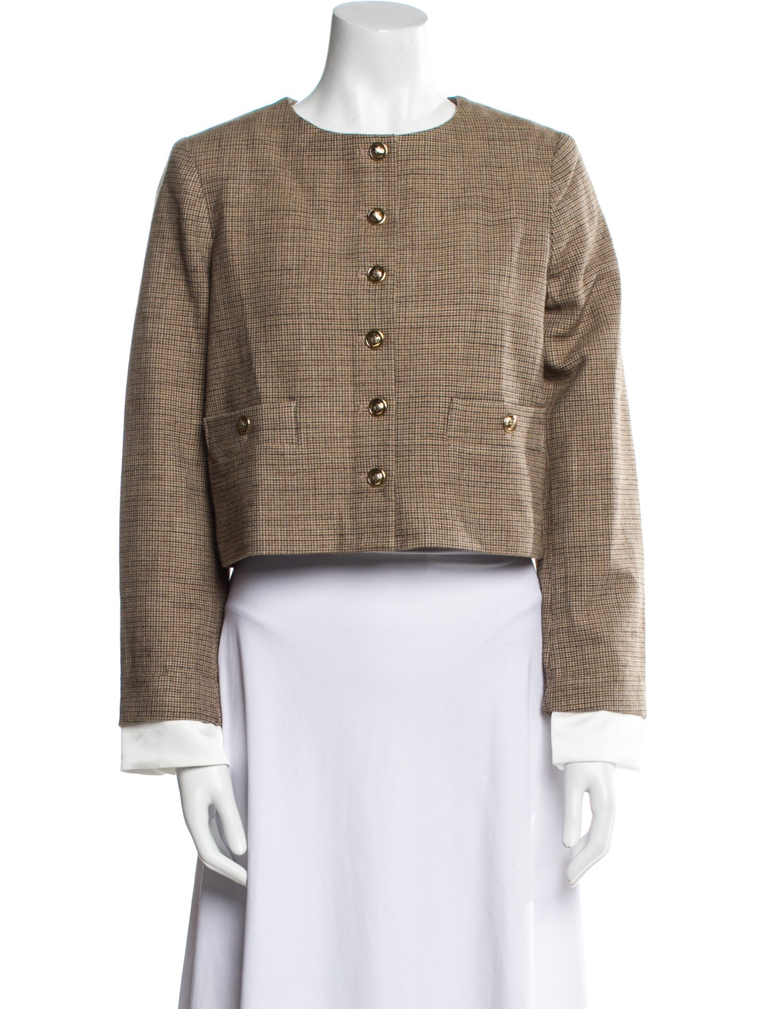 Christian Lacroix Houndstooth Print Blazer w/ Tags