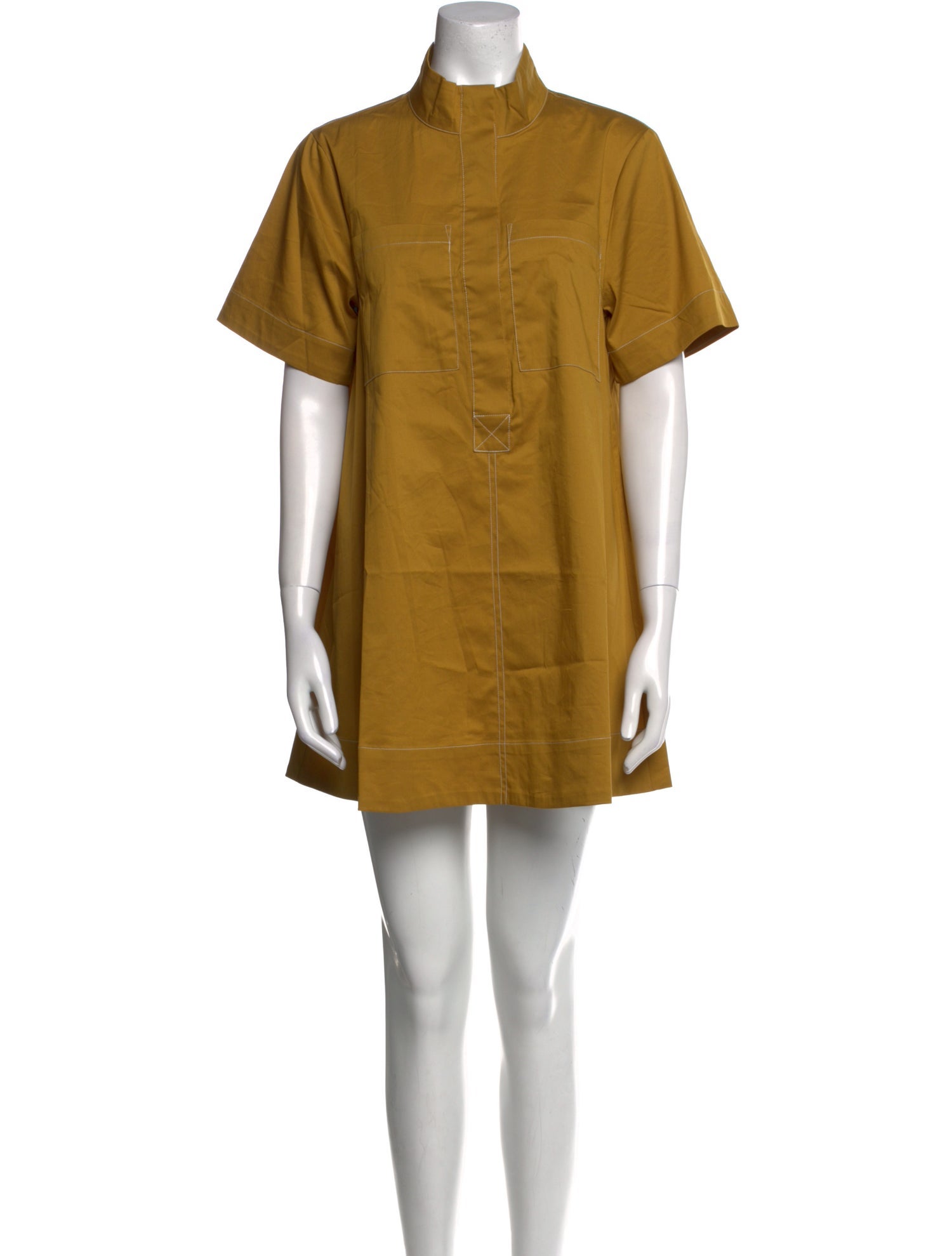 Christian Lacroix Mock Neck Mini Dress w/ Tags