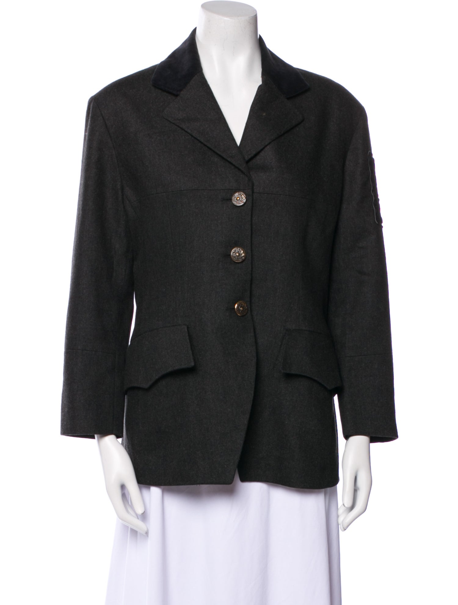 Bazar de Christian Lacroix 2000's Wool Blazer