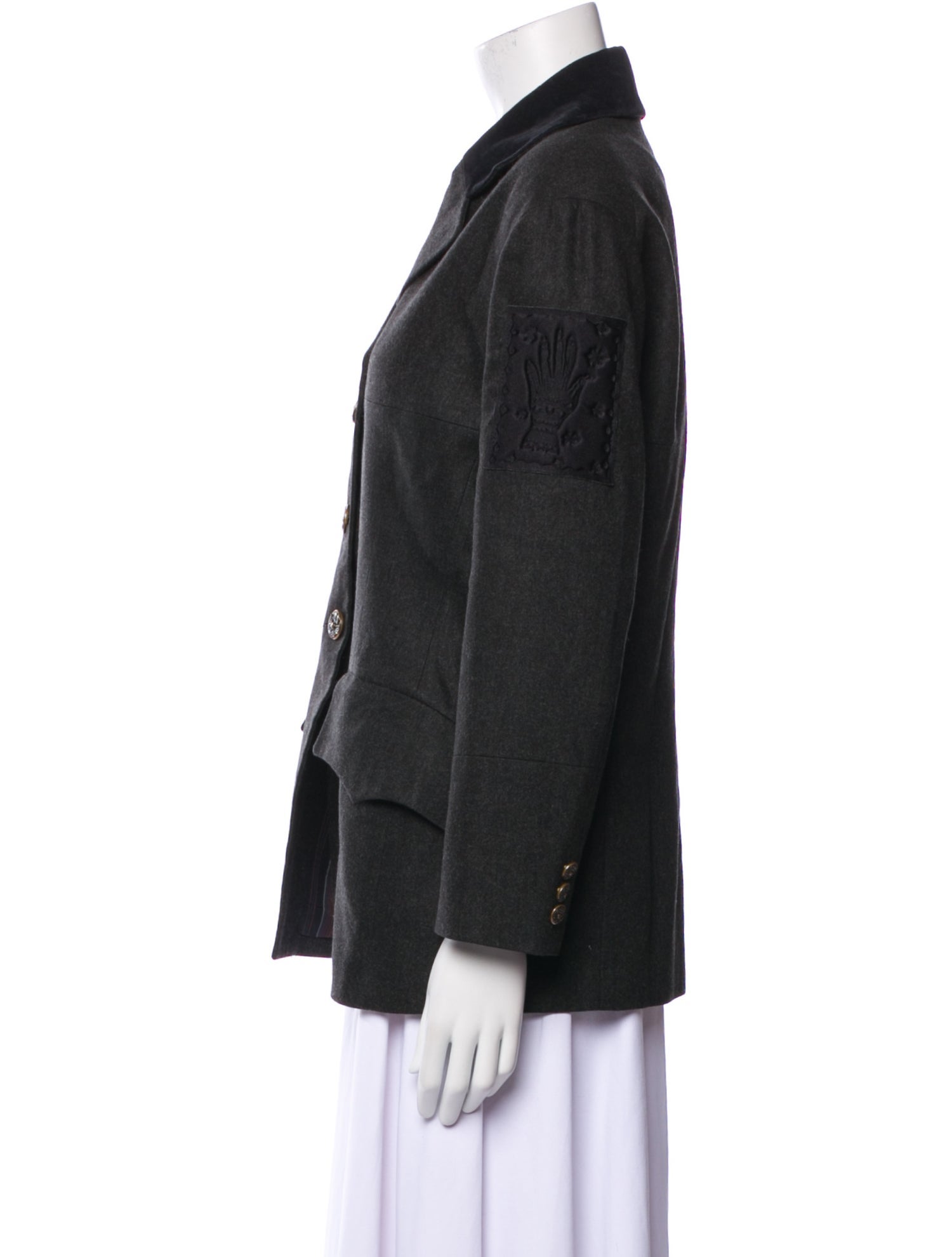 Bazar de Christian Lacroix 2000's Wool Blazer