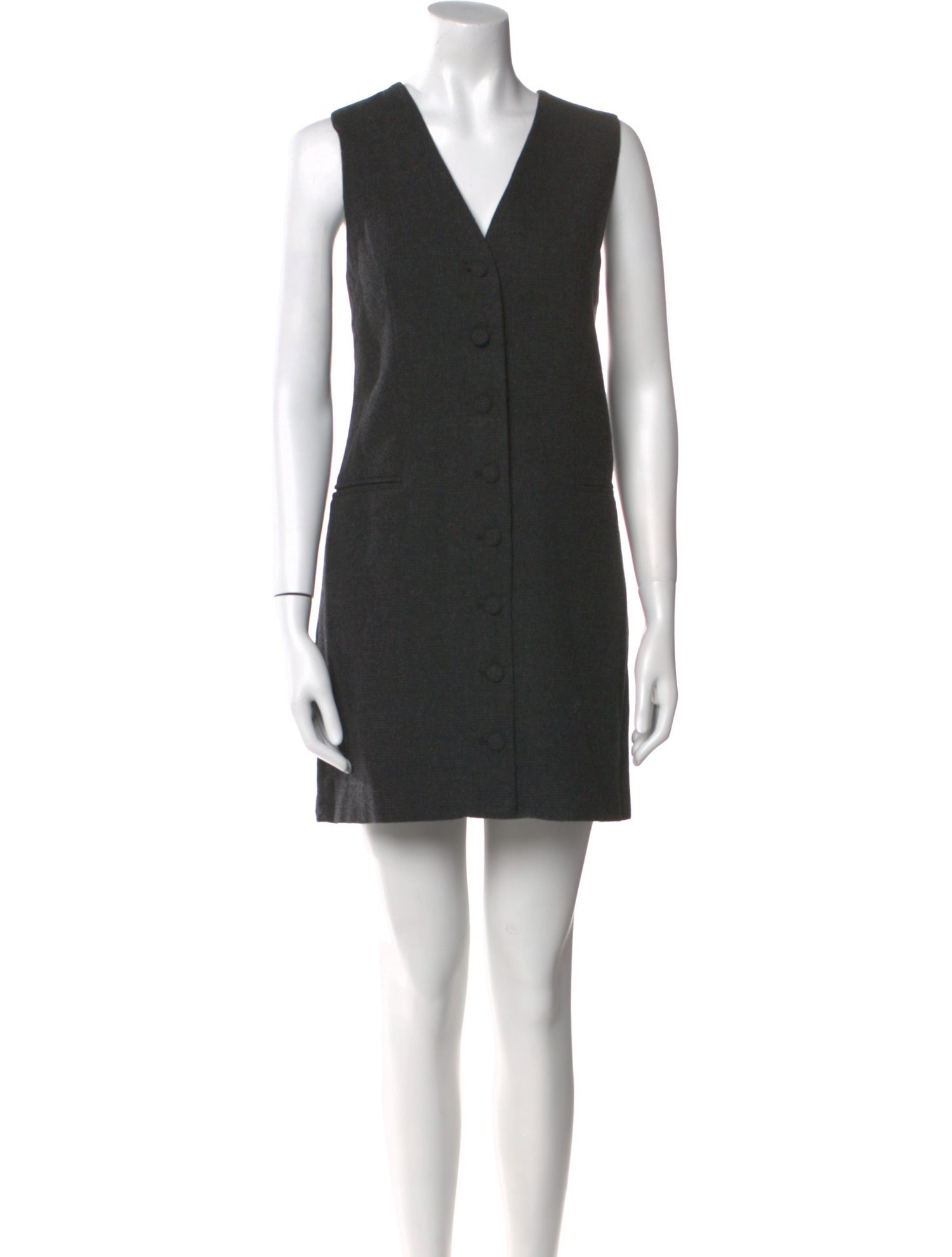 Christian Lacroix V-Neck Mini Dress w/ Tags