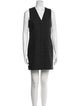 Christian Lacroix V-Neck Mini Dress