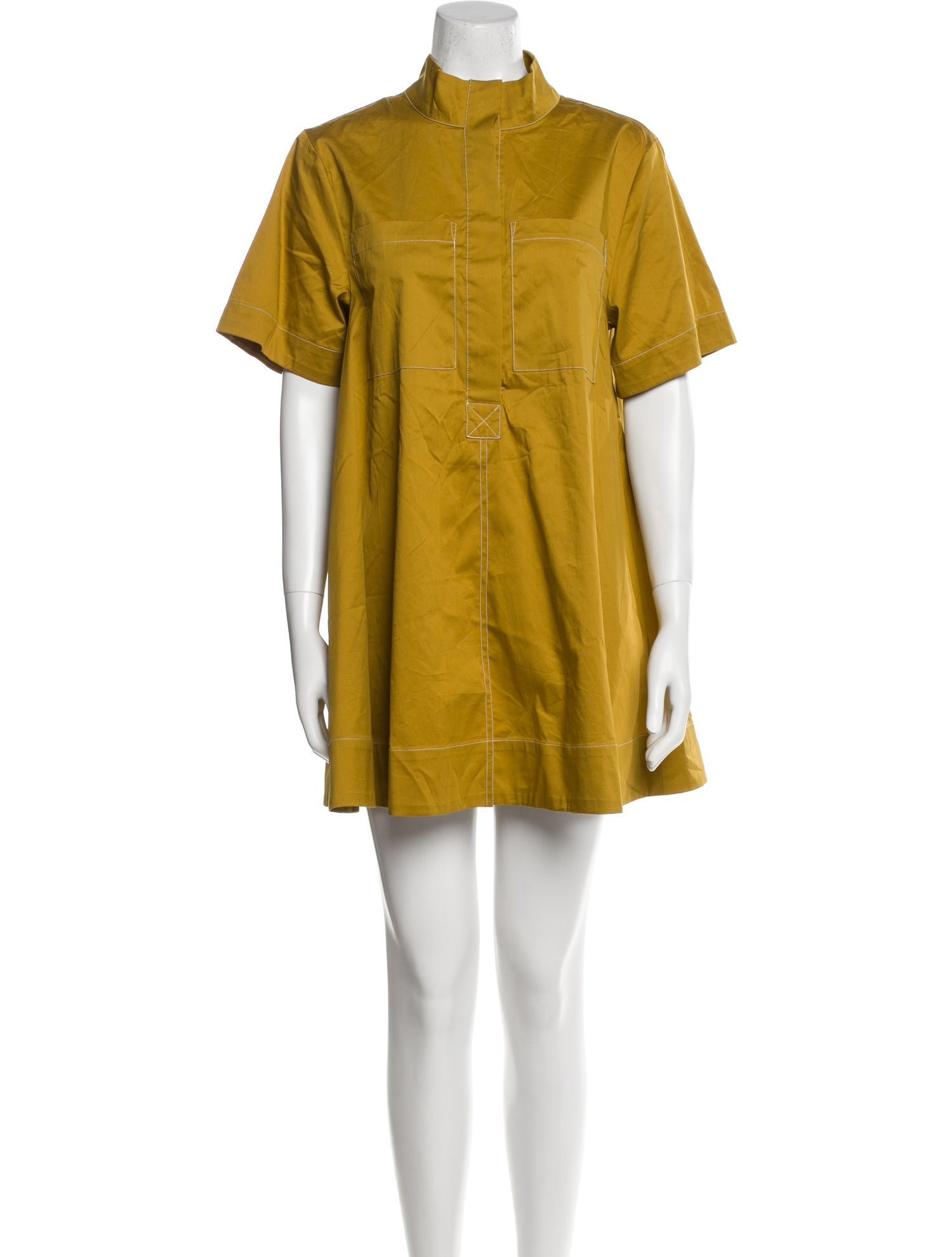 Christian Lacroix Mock Neck Mini Dress w/ Tags