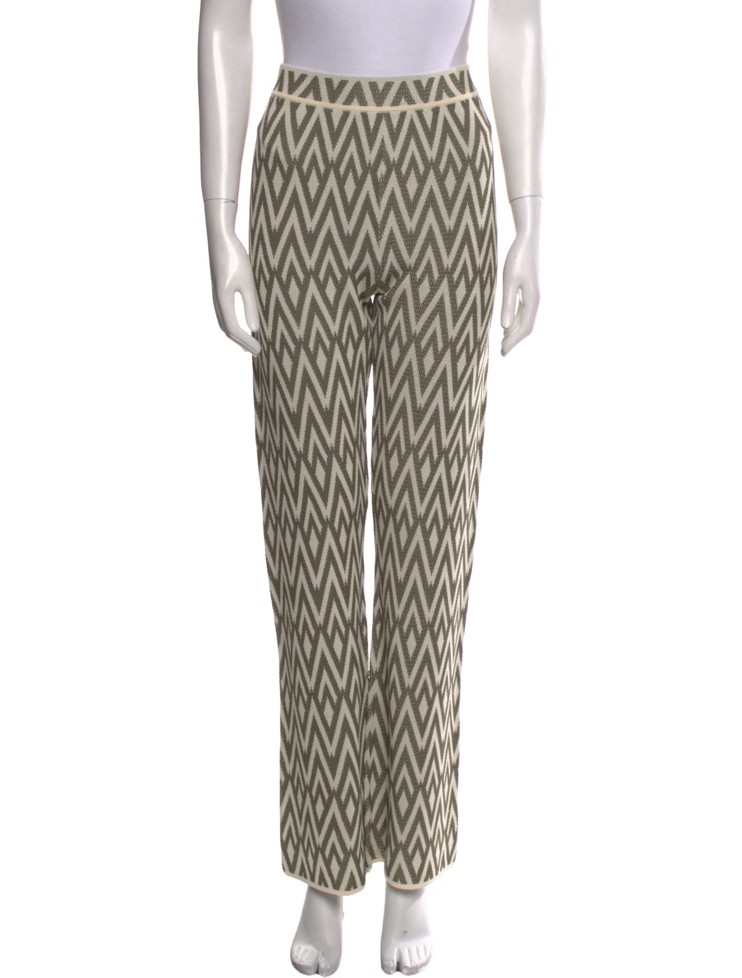 Christian Lacroix Printed Wide Leg Pants