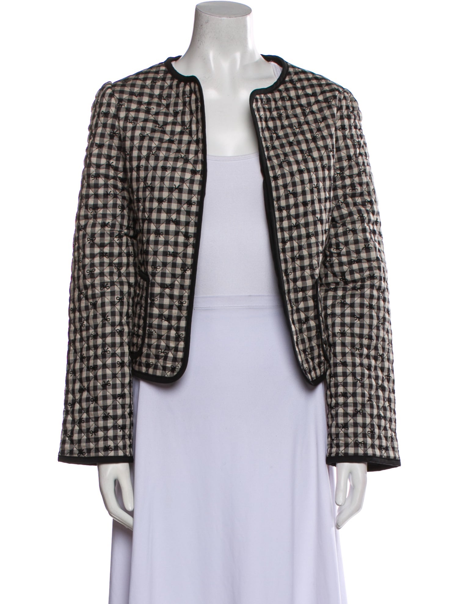 Christian Lacroix Plaid Print Jacket