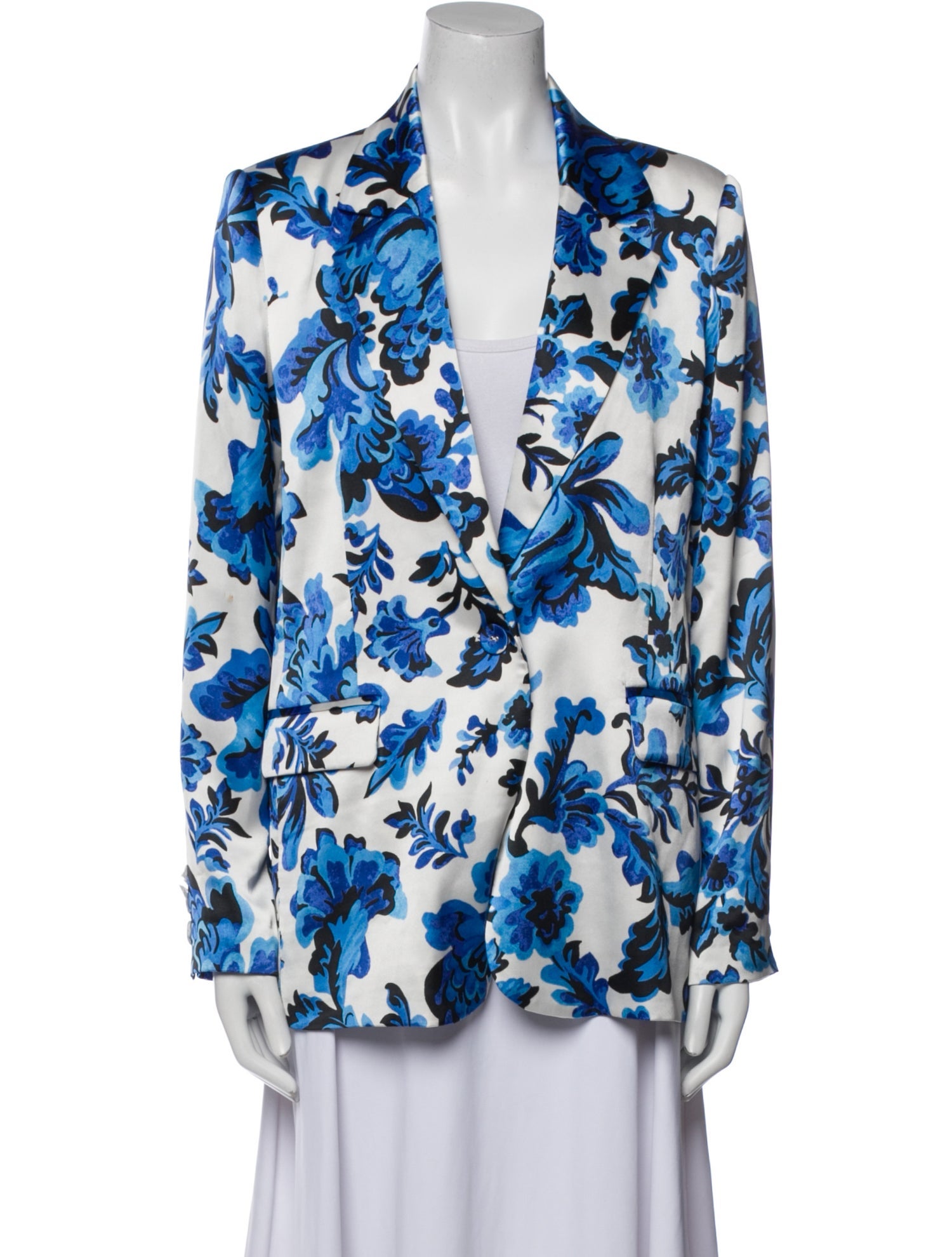 Christian Lacroix Floral Print Blazer