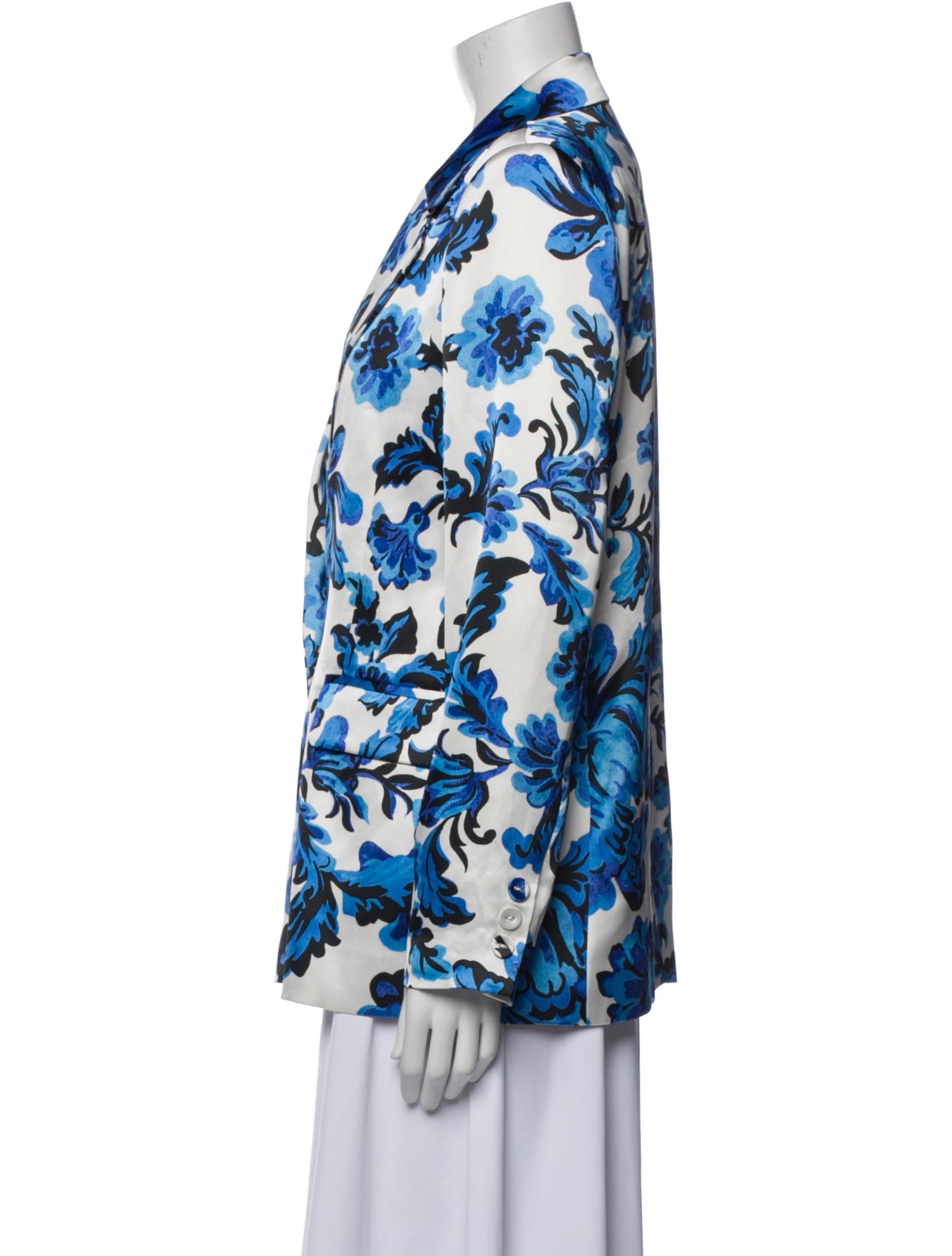 Christian Lacroix Floral Print Blazer