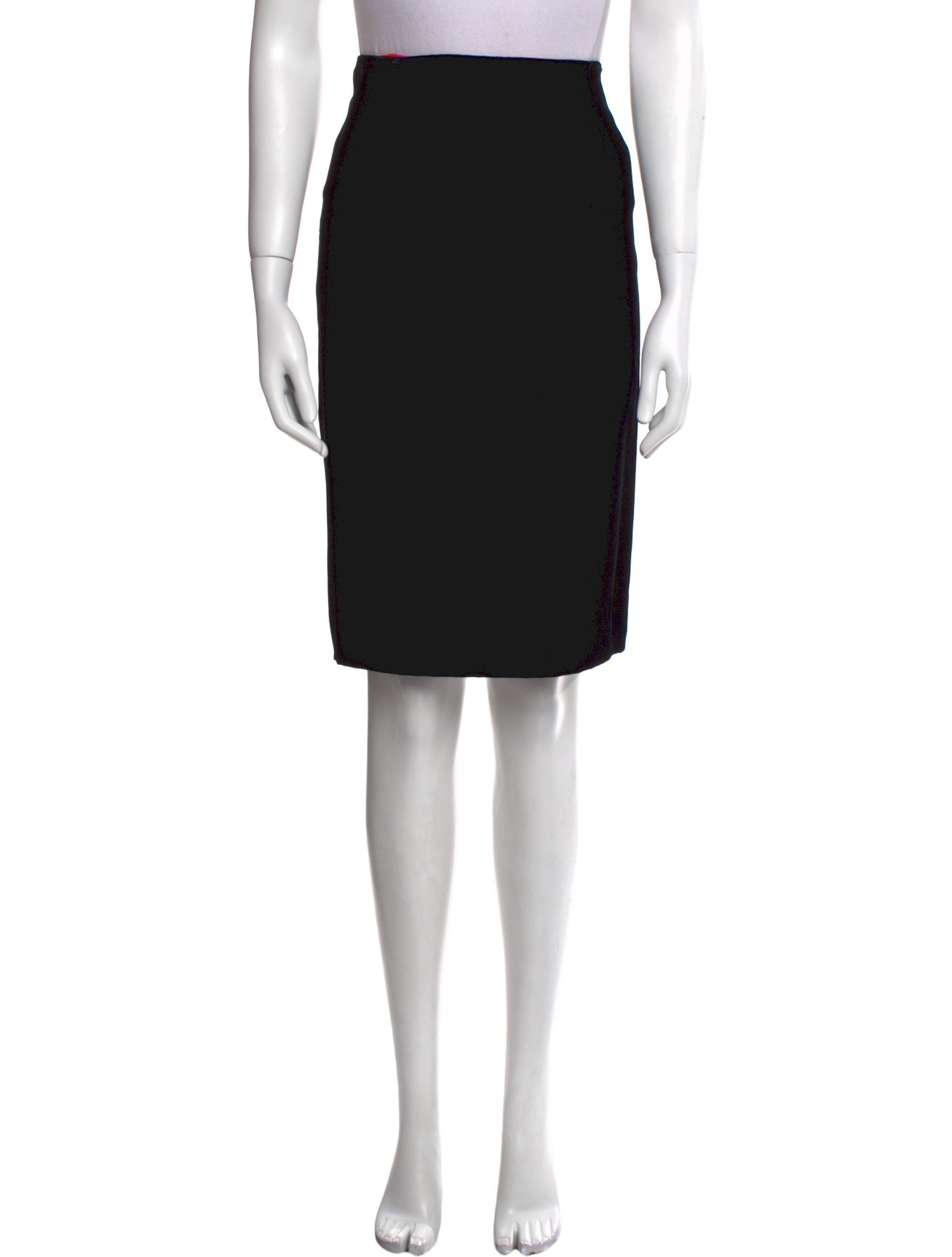 Christian Lacroix Pleated Accents Knee-Length Skirt