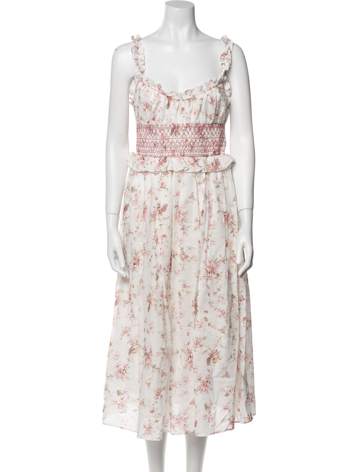 Christian Lacroix Floral Print Long Dress
