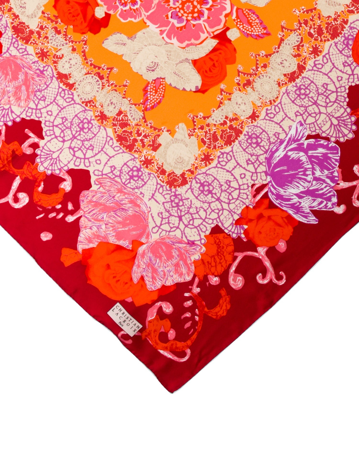 Christian Lacroix Silk Printed Scarf