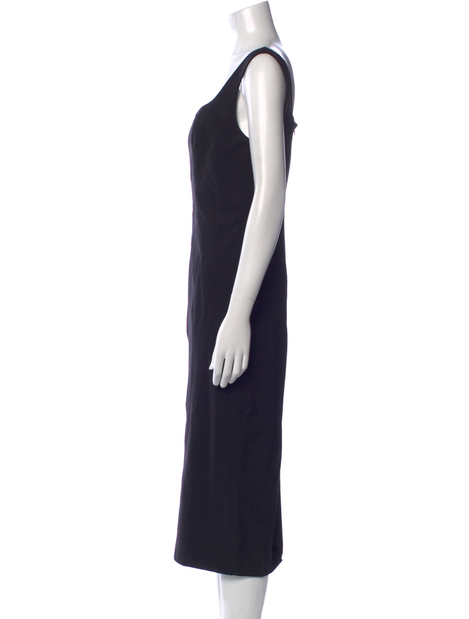 Christian Lacroix Square Neckline Midi Length Dress