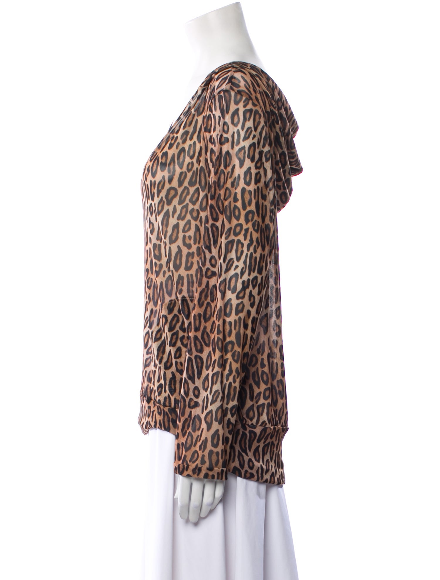 Christian Lacroix Animal Print Cover-Up w/ Tags