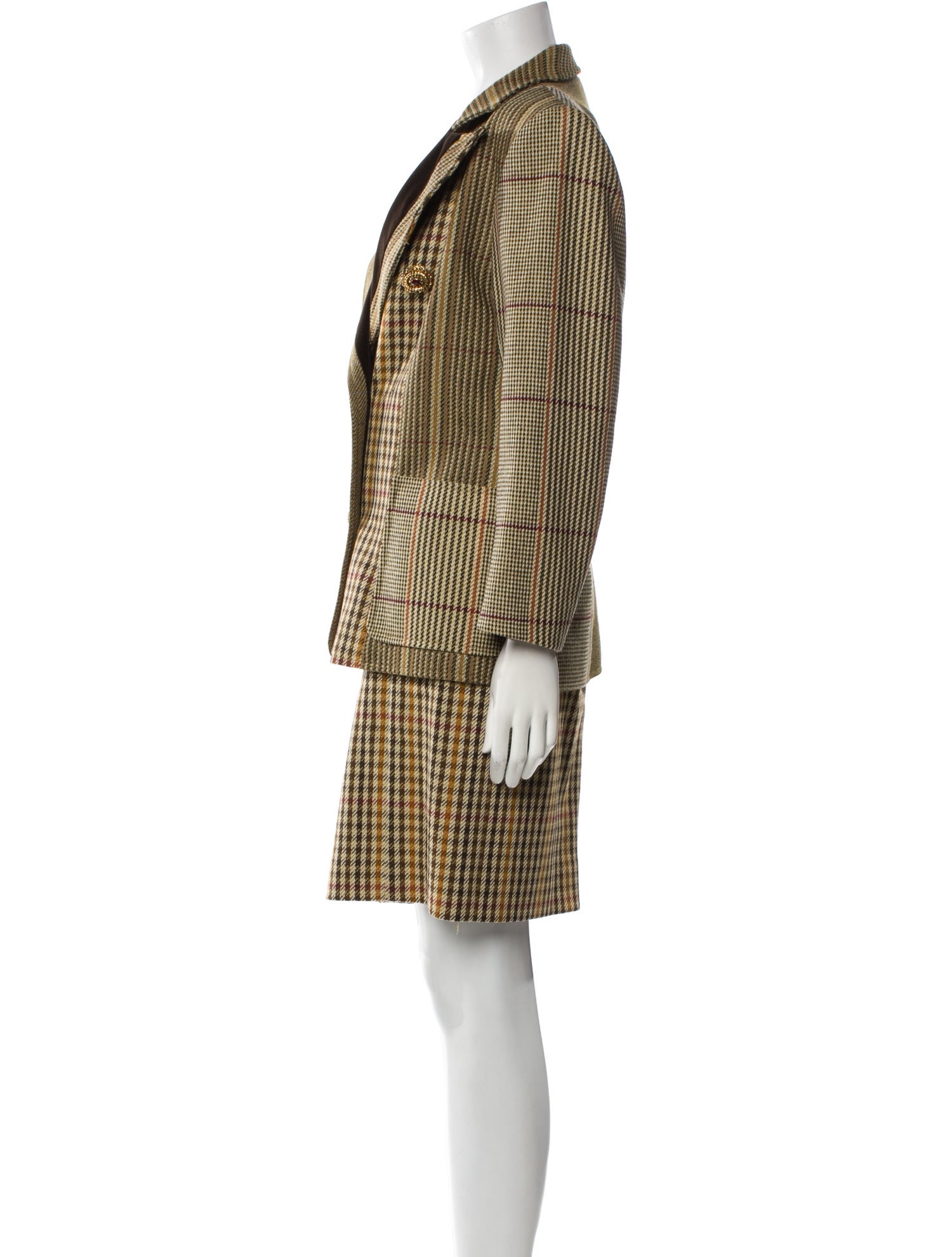 Christian Lacroix Vintage 1990's Skirt Suit