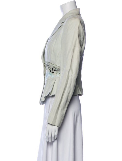 Christian Lacroix Late 2000's - Early 2010's Silk Blazer