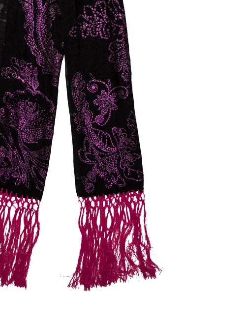 Christian Lacroix Silk Printed Scarf