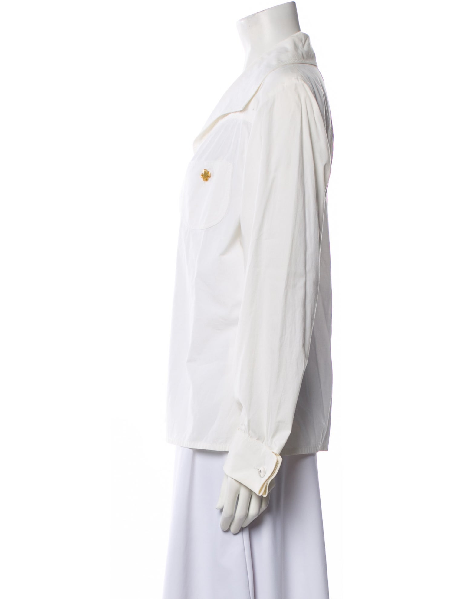 Christian Lacroix Vintage 1990's Button-Up Top