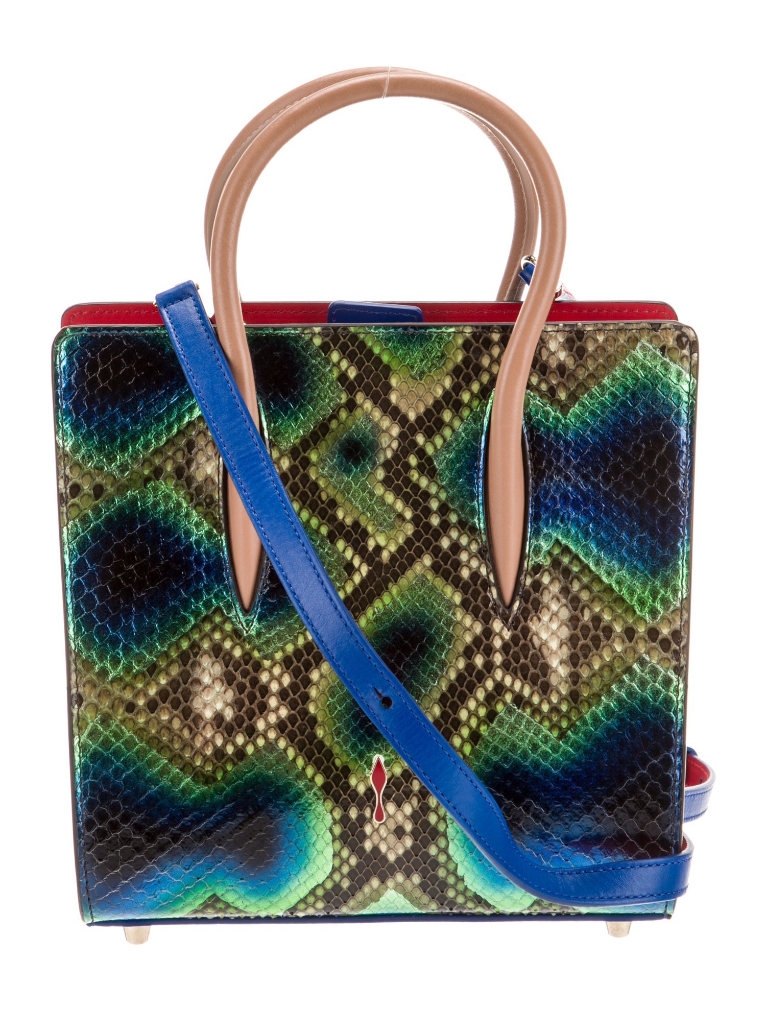 Christian Louboutin Leather Top Handle Bag